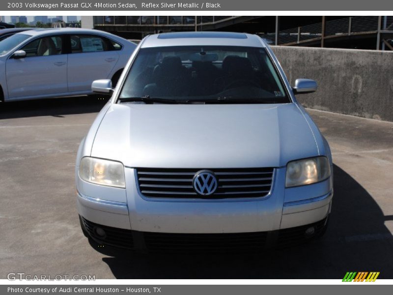 Reflex Silver Metallic / Black 2003 Volkswagen Passat GLX 4Motion Sedan