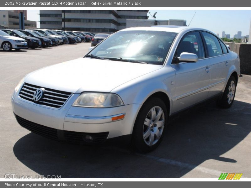 Reflex Silver Metallic / Black 2003 Volkswagen Passat GLX 4Motion Sedan