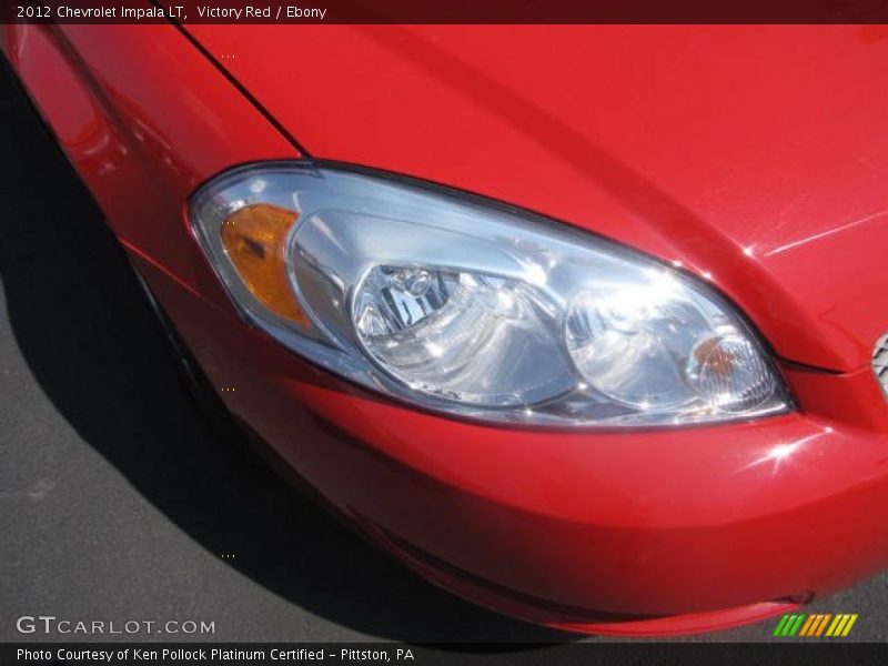 Victory Red / Ebony 2012 Chevrolet Impala LT