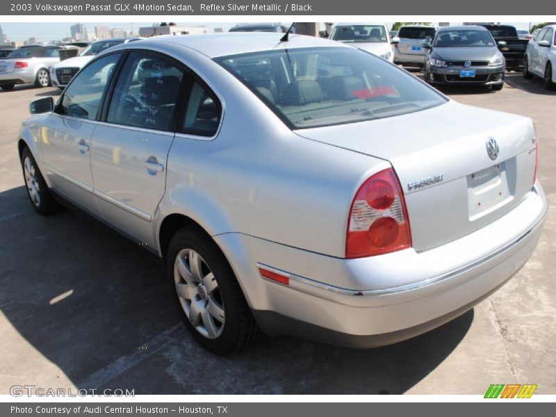 Reflex Silver Metallic / Black 2003 Volkswagen Passat GLX 4Motion Sedan