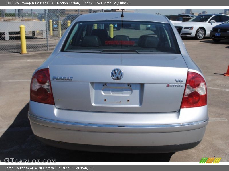 Reflex Silver Metallic / Black 2003 Volkswagen Passat GLX 4Motion Sedan