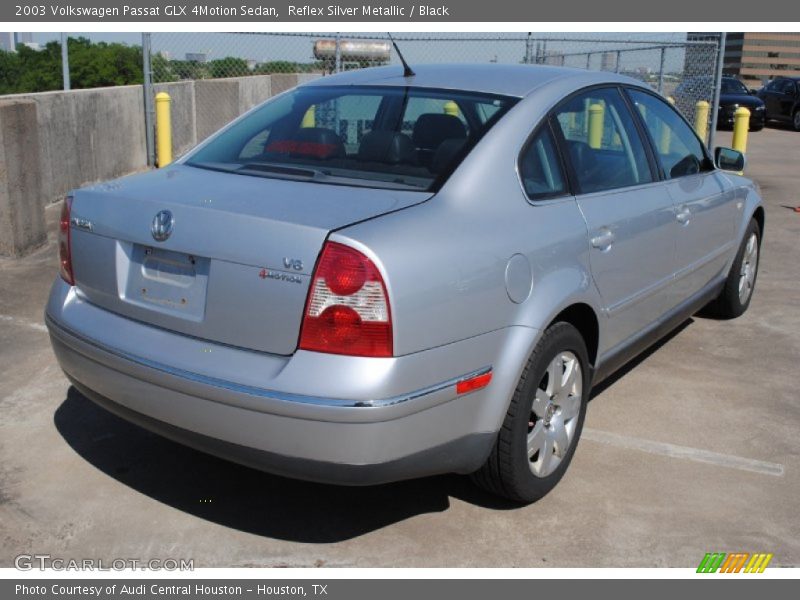 Reflex Silver Metallic / Black 2003 Volkswagen Passat GLX 4Motion Sedan