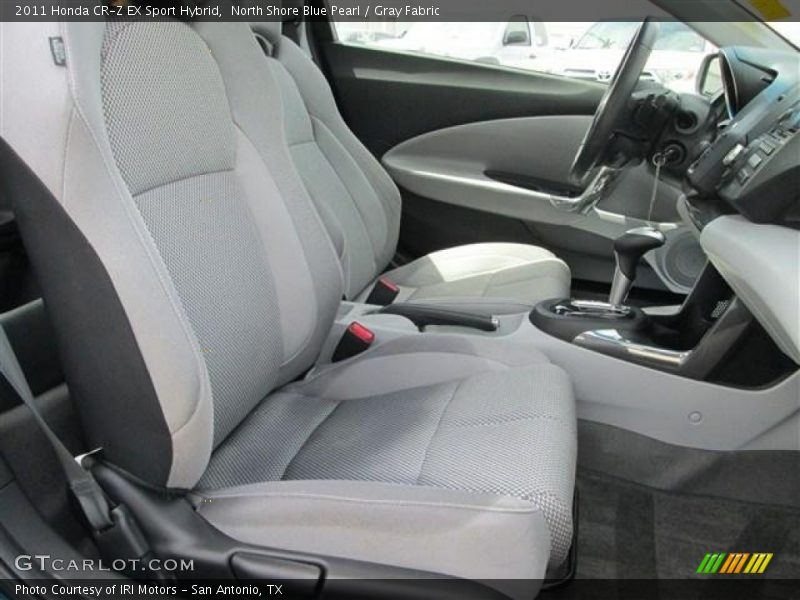North Shore Blue Pearl / Gray Fabric 2011 Honda CR-Z EX Sport Hybrid