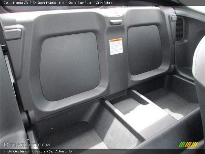 North Shore Blue Pearl / Gray Fabric 2011 Honda CR-Z EX Sport Hybrid