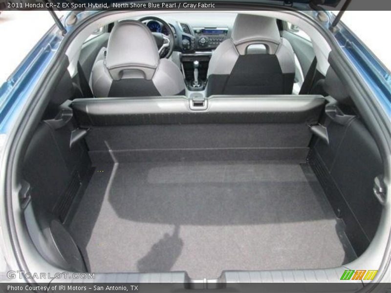 North Shore Blue Pearl / Gray Fabric 2011 Honda CR-Z EX Sport Hybrid