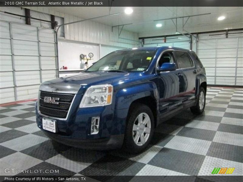 Atlantic Blue Metallic / Jet Black 2010 GMC Terrain SLE