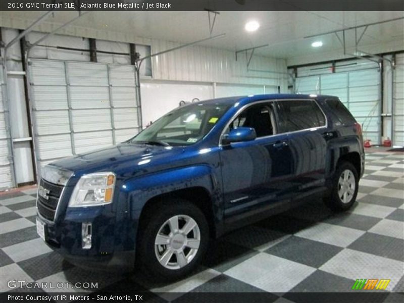 Atlantic Blue Metallic / Jet Black 2010 GMC Terrain SLE