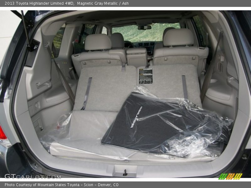 Magnetic Gray Metallic / Ash 2013 Toyota Highlander Limited 4WD