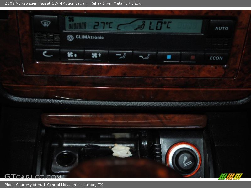 Reflex Silver Metallic / Black 2003 Volkswagen Passat GLX 4Motion Sedan