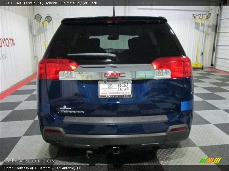 Atlantic Blue Metallic / Jet Black 2010 GMC Terrain SLE