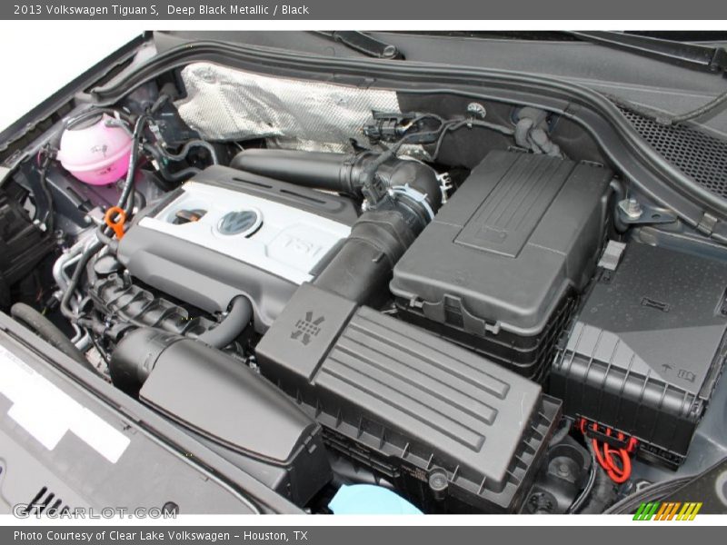 Deep Black Metallic / Black 2013 Volkswagen Tiguan S