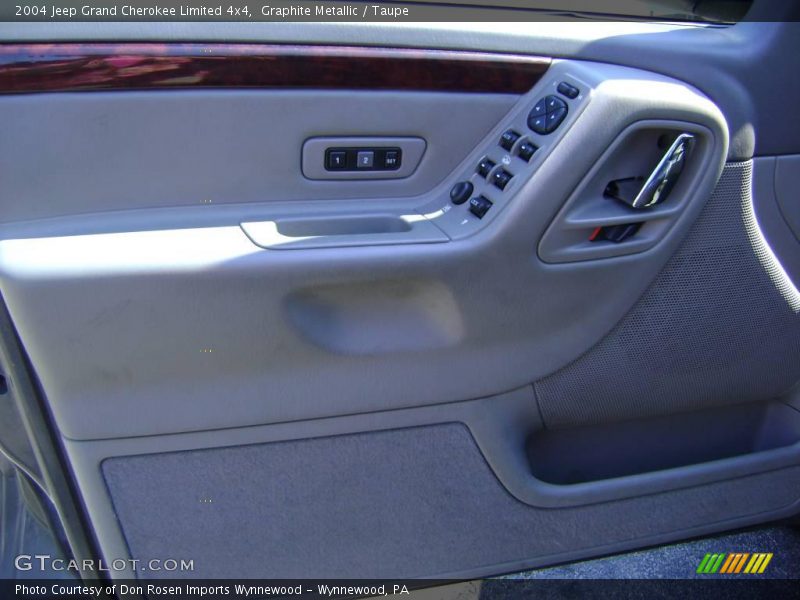 Graphite Metallic / Taupe 2004 Jeep Grand Cherokee Limited 4x4