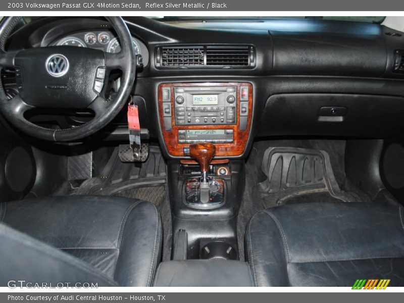 Reflex Silver Metallic / Black 2003 Volkswagen Passat GLX 4Motion Sedan