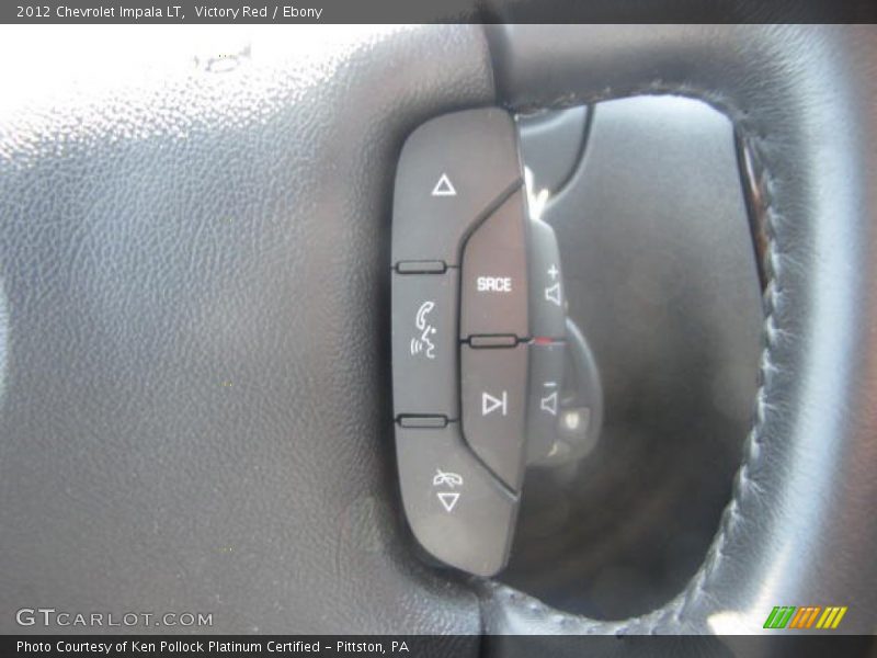 Victory Red / Ebony 2012 Chevrolet Impala LT