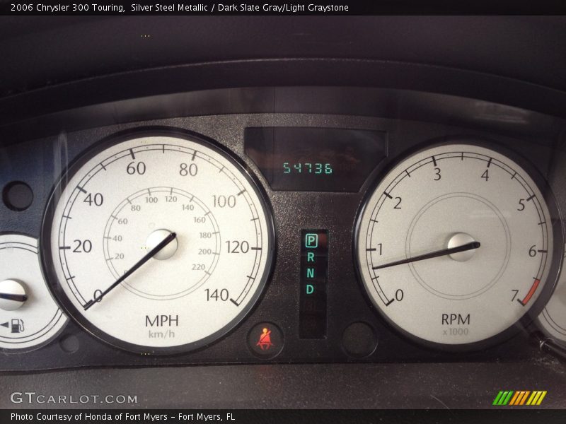 Silver Steel Metallic / Dark Slate Gray/Light Graystone 2006 Chrysler 300 Touring