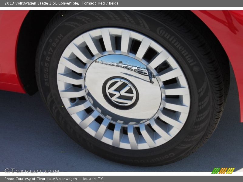 Tornado Red / Beige 2013 Volkswagen Beetle 2.5L Convertible