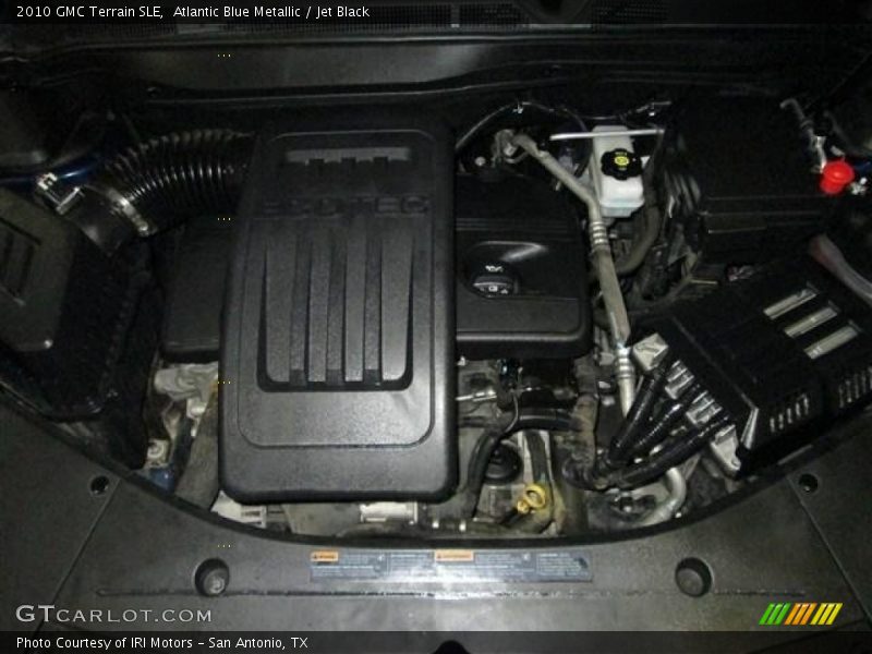 Atlantic Blue Metallic / Jet Black 2010 GMC Terrain SLE