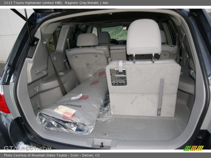 Magnetic Gray Metallic / Ash 2013 Toyota Highlander Limited 4WD