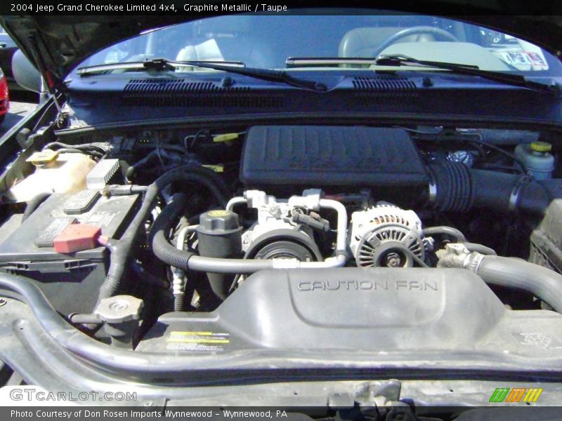 Graphite Metallic / Taupe 2004 Jeep Grand Cherokee Limited 4x4