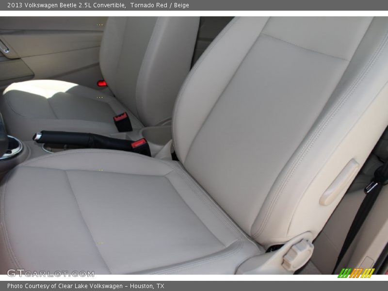 Tornado Red / Beige 2013 Volkswagen Beetle 2.5L Convertible