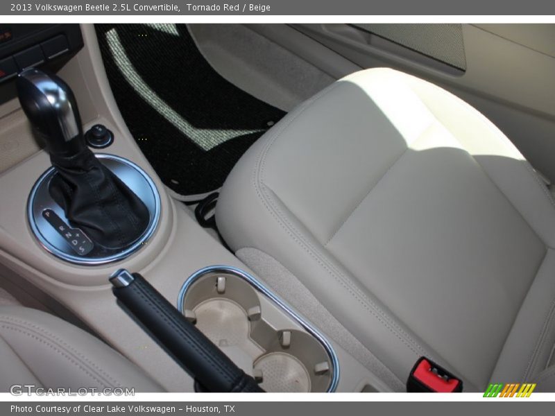 Tornado Red / Beige 2013 Volkswagen Beetle 2.5L Convertible