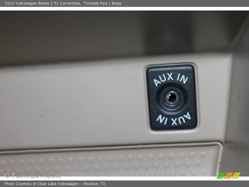 Tornado Red / Beige 2013 Volkswagen Beetle 2.5L Convertible