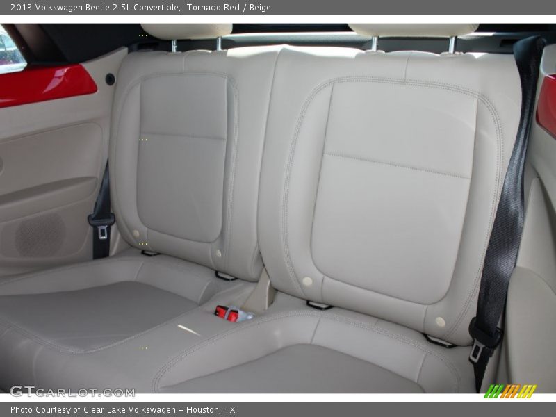 Tornado Red / Beige 2013 Volkswagen Beetle 2.5L Convertible