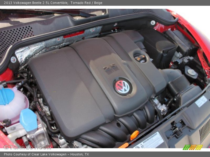 Tornado Red / Beige 2013 Volkswagen Beetle 2.5L Convertible