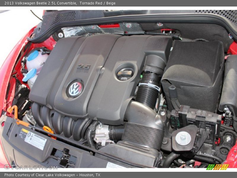 Tornado Red / Beige 2013 Volkswagen Beetle 2.5L Convertible