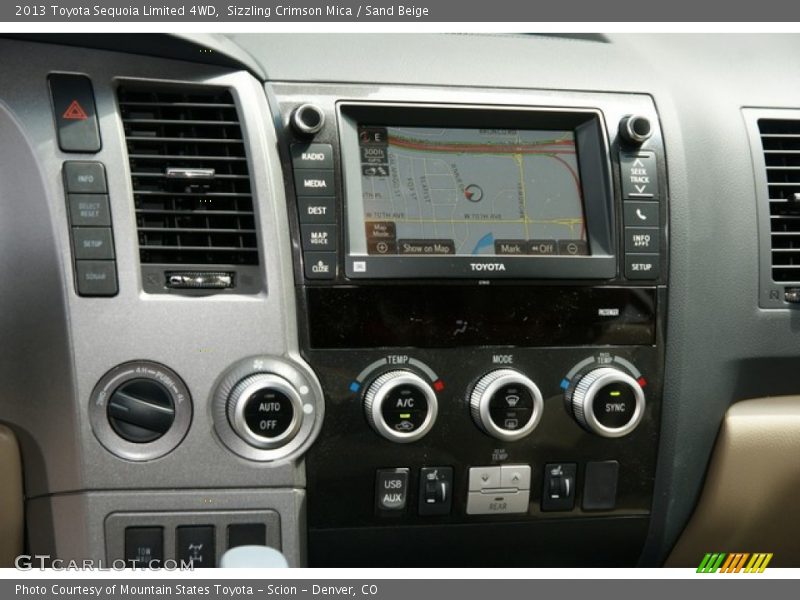 Sizzling Crimson Mica / Sand Beige 2013 Toyota Sequoia Limited 4WD