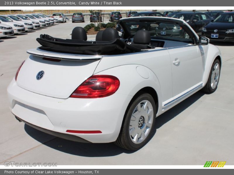 Candy White / Titan Black 2013 Volkswagen Beetle 2.5L Convertible