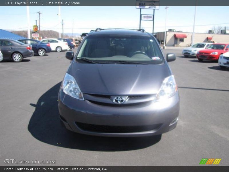 Slate Metallic / Stone 2010 Toyota Sienna LE