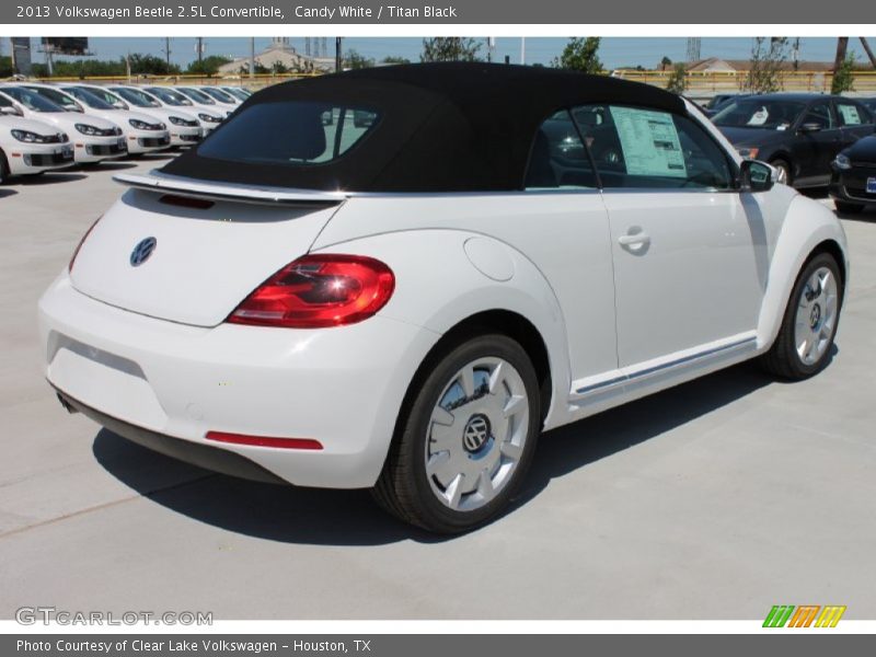Candy White / Titan Black 2013 Volkswagen Beetle 2.5L Convertible