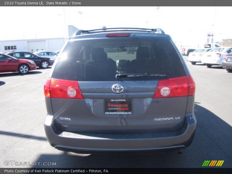 Slate Metallic / Stone 2010 Toyota Sienna LE