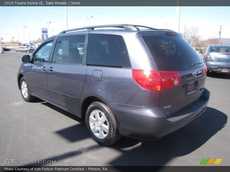Slate Metallic / Stone 2010 Toyota Sienna LE