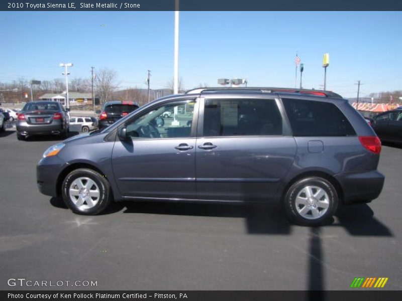Slate Metallic / Stone 2010 Toyota Sienna LE
