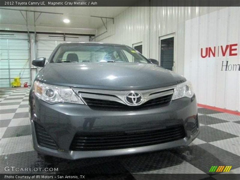 Magnetic Gray Metallic / Ash 2012 Toyota Camry LE