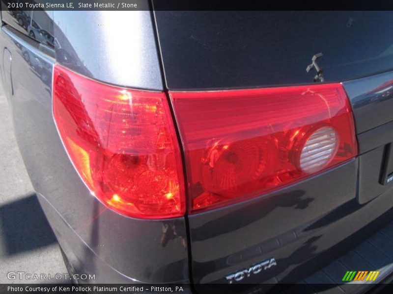 Slate Metallic / Stone 2010 Toyota Sienna LE