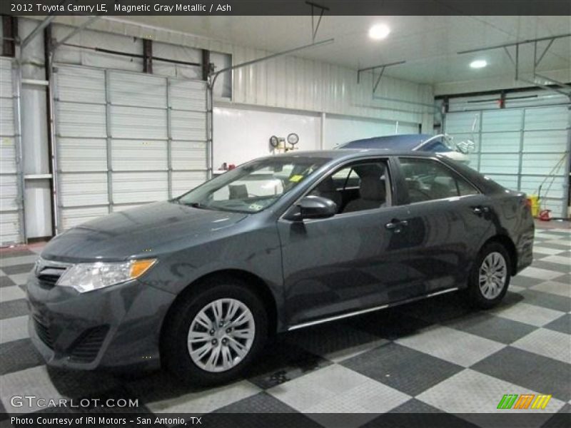 Magnetic Gray Metallic / Ash 2012 Toyota Camry LE