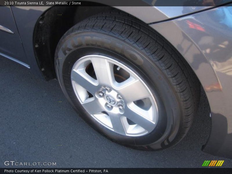 Slate Metallic / Stone 2010 Toyota Sienna LE