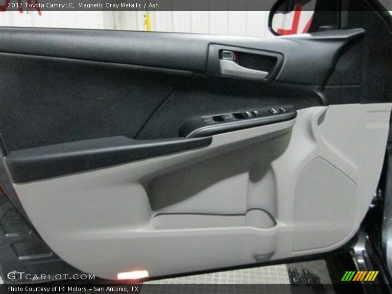 Magnetic Gray Metallic / Ash 2012 Toyota Camry LE