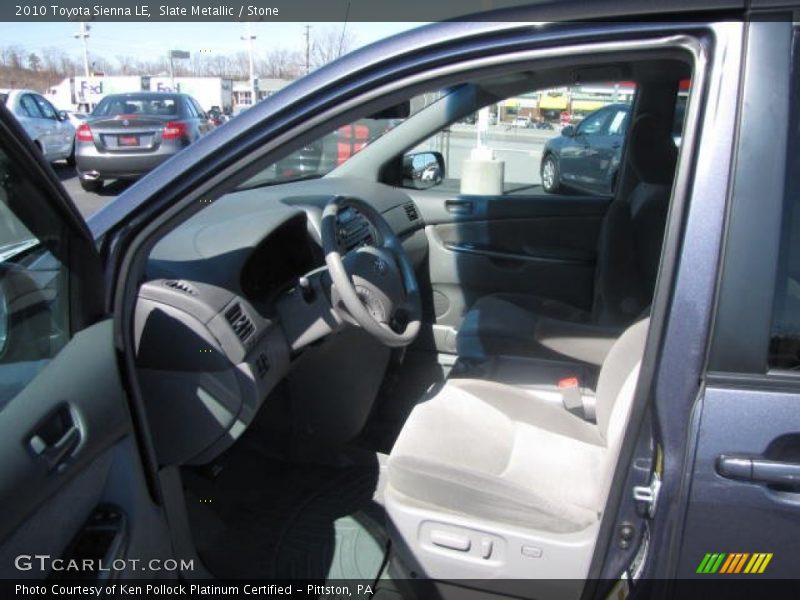 Slate Metallic / Stone 2010 Toyota Sienna LE