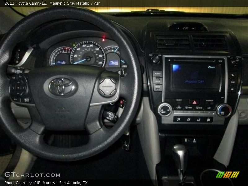 Magnetic Gray Metallic / Ash 2012 Toyota Camry LE