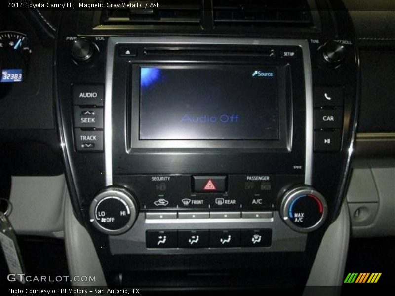 Magnetic Gray Metallic / Ash 2012 Toyota Camry LE