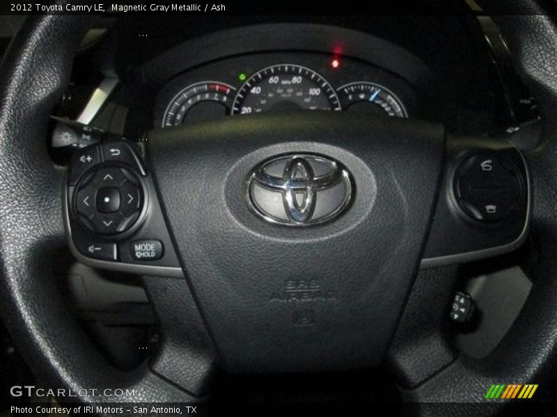 Magnetic Gray Metallic / Ash 2012 Toyota Camry LE