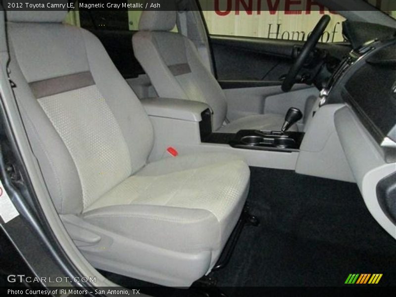 Magnetic Gray Metallic / Ash 2012 Toyota Camry LE