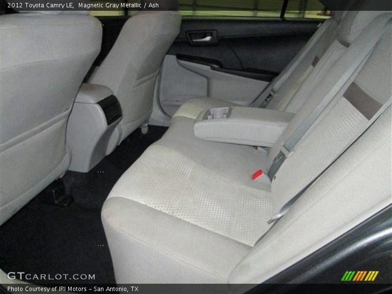 Magnetic Gray Metallic / Ash 2012 Toyota Camry LE