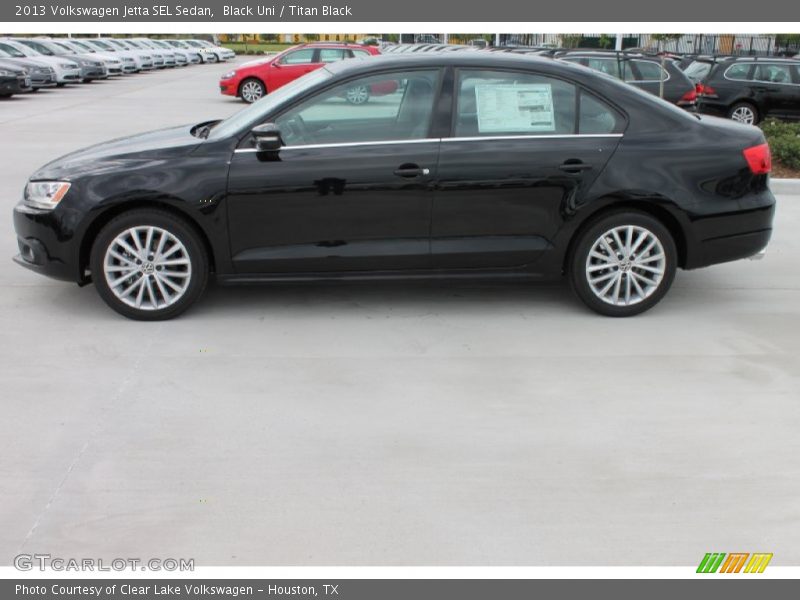 Black Uni / Titan Black 2013 Volkswagen Jetta SEL Sedan