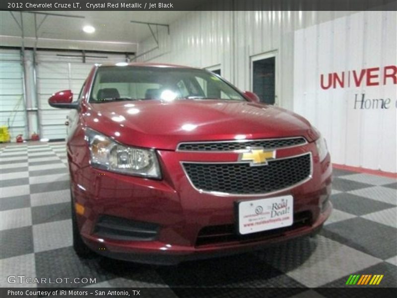 Crystal Red Metallic / Jet Black 2012 Chevrolet Cruze LT