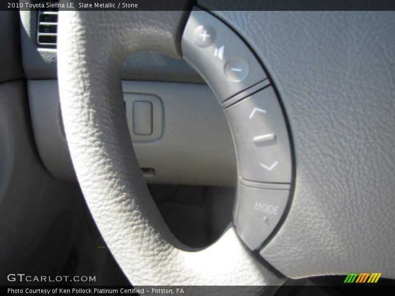 Slate Metallic / Stone 2010 Toyota Sienna LE